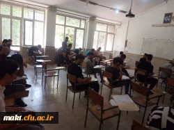 برگزاری آزمون دورۀ تابستان سال تحصیلی 1401-1402 در مرکز آموزش عالی شهدای مکه 6