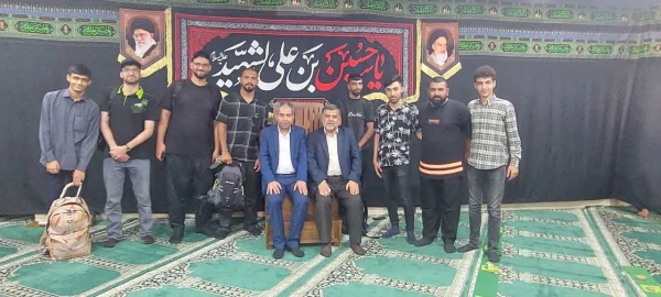 مراسم بدرقه کاروان اربعین حسینی (ع) دانشجومعلمان دانشگاه فرهنگیان شهر تهران  3