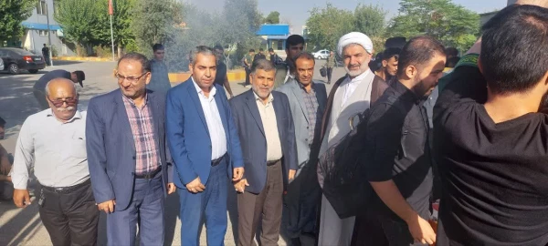 مراسم بدرقه کاروان اربعین حسینی (ع) دانشجومعلمان دانشگاه فرهنگیان شهر تهران  4