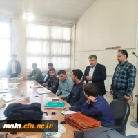 بازدید جناب آقای سید علیرضا هوشی السادات، نمایندۀ نظارت و ارزیابی سازمان مرکزی از فرایند مصاحبه در مرکز شهدای مکه 8