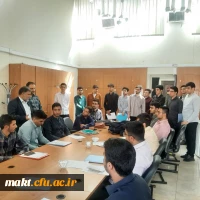 بازدید جناب آقای سید علیرضا هوشی السادات، نمایندۀ نظارت و ارزیابی سازمان مرکزی از فرایند مصاحبه در مرکز شهدای مکه 9