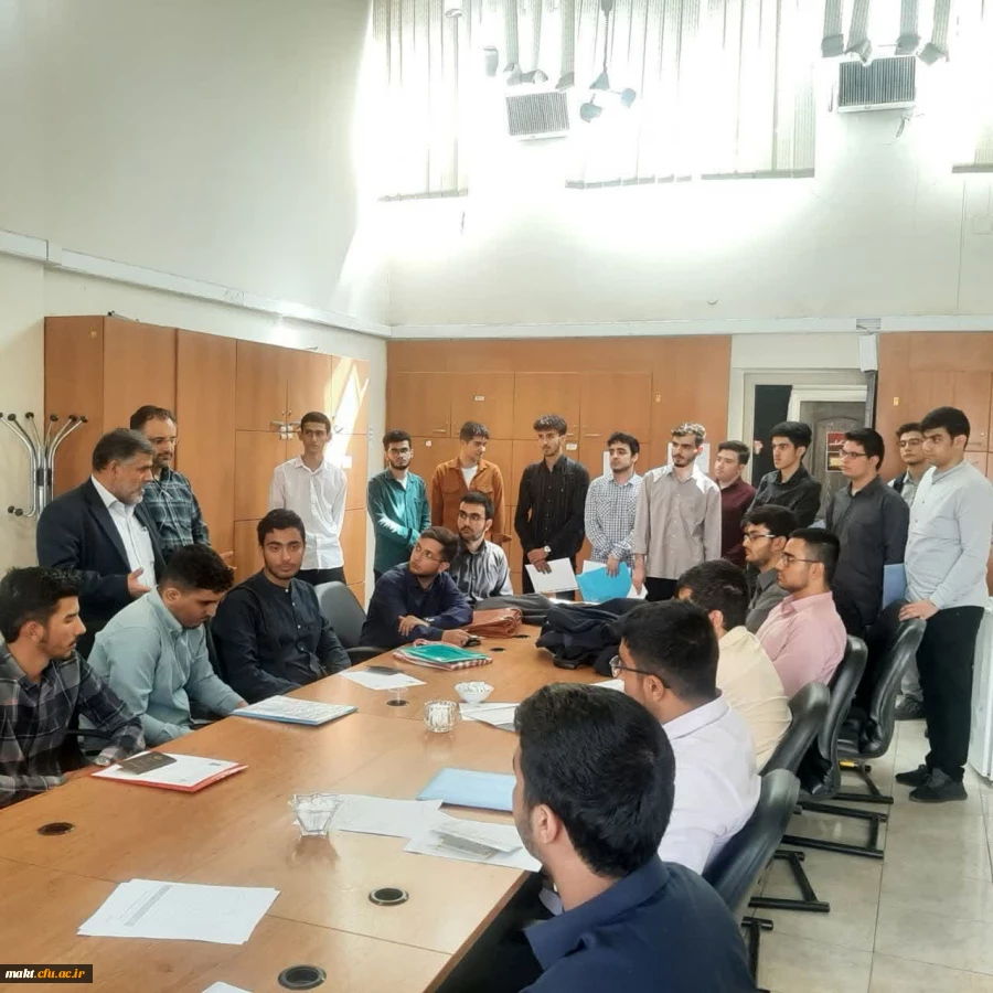 حضور سرپرست مرکز آموزش عالی شهدای مکه در جمع متقاضیان ورود به دانشگاه فرهنگیان 2