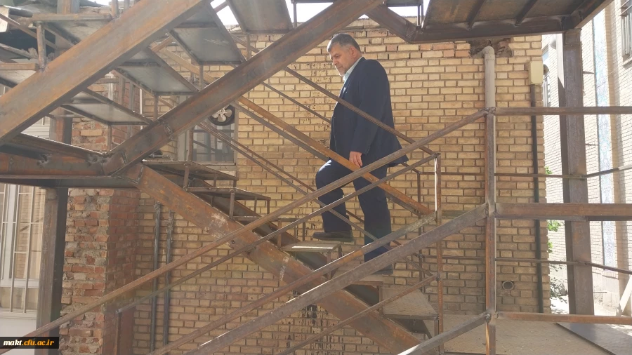 بازدیدهای نهایی از پروژۀ احداث پل از مرکز آموزش عالی شهدای مکه به مدرسۀ همجوار 2