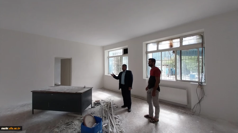 مرمت و بهسازی مدرسۀ همجوار جهت افزایش و توسعۀ فضای آموزشی مرکز آموزش عالی شهدای مکه 2