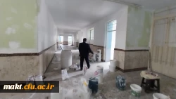 مرمت و بهسازی مدرسۀ همجوار جهت افزایش و توسعۀ فضای آموزشی مرکز آموزش عالی شهدای مکه 4