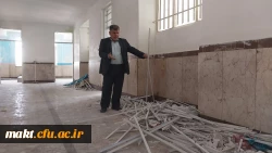 مرمت و بهسازی مدرسۀ همجوار جهت افزایش و توسعۀ فضای آموزشی مرکز آموزش عالی شهدای مکه 6