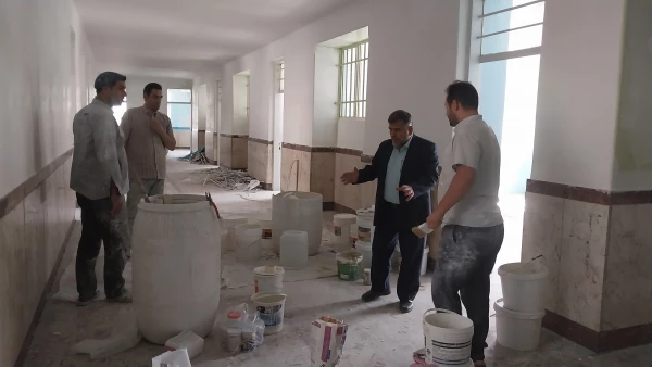 مرمت و بهسازی مدرسۀ همجوار جهت افزایش و توسعۀ فضای آموزشی مرکز آموزش عالی شهدای مکه 14