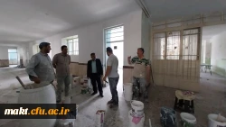 مرمت و بهسازی مدرسۀ همجوار جهت افزایش و توسعۀ فضای آموزشی مرکز آموزش عالی شهدای مکه 15