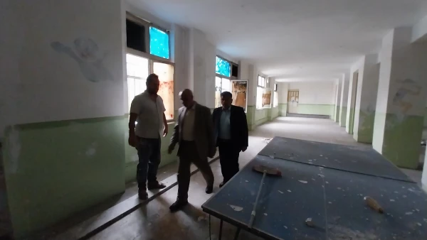 بازدید معاون محترم توسعه منابع و امور دانشجویی مدیریت امور پردیس های استان تهران از پیشرفت مرمت و بهسازی مدرسۀ همجوار مرکز شهدای مکه 5