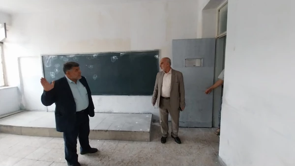 بازدید معاون محترم توسعه منابع و امور دانشجویی مدیریت امور پردیس های استان تهران از پیشرفت مرمت و بهسازی مدرسۀ همجوار مرکز شهدای مکه 6