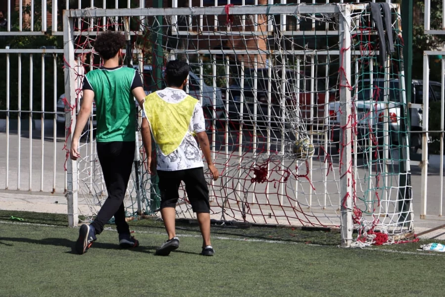 لیگ داغ فوتبال مرکز شهدای مکه به مناسبت هفتۀ تربیت بدنی 3