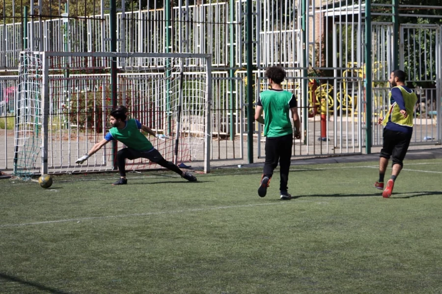 لیگ داغ فوتبال مرکز شهدای مکه به مناسبت هفتۀ تربیت بدنی 4