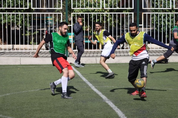 لیگ داغ فوتبال مرکز شهدای مکه به مناسبت هفتۀ تربیت بدنی 5