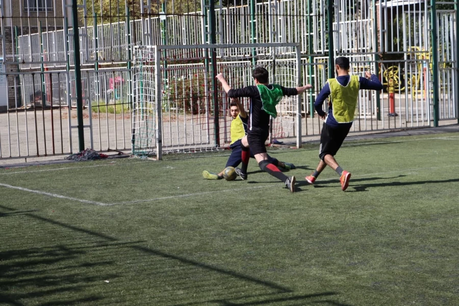 لیگ داغ فوتبال مرکز شهدای مکه به مناسبت هفتۀ تربیت بدنی 7