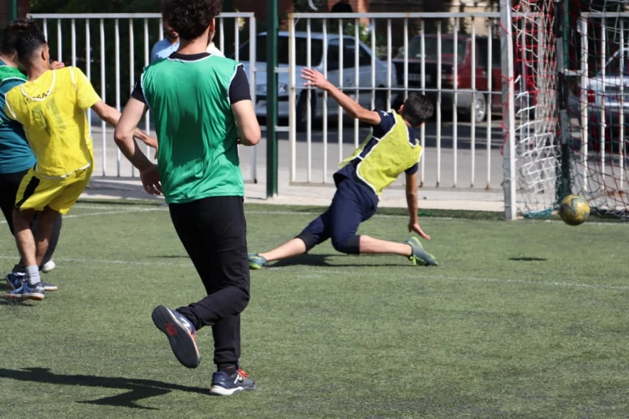 لیگ داغ فوتبال مرکز شهدای مکه به مناسبت هفتۀ تربیت بدنی 8