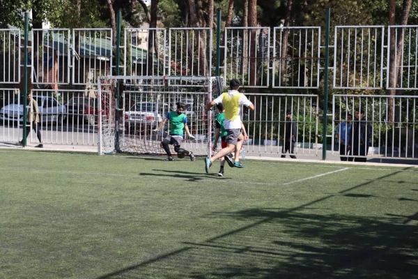 لیگ داغ فوتبال مرکز شهدای مکه به مناسبت هفتۀ تربیت بدنی 10