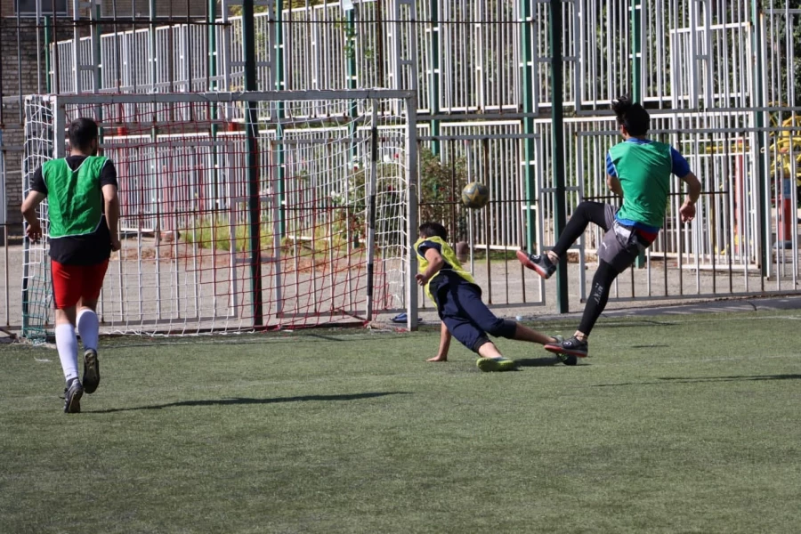 لیگ داغ فوتبال مرکز شهدای مکه به مناسبت هفتۀ تربیت بدنی 16