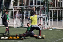 لیگ داغ فوتبال مرکز شهدای مکه به مناسبت هفتۀ تربیت بدنی 18