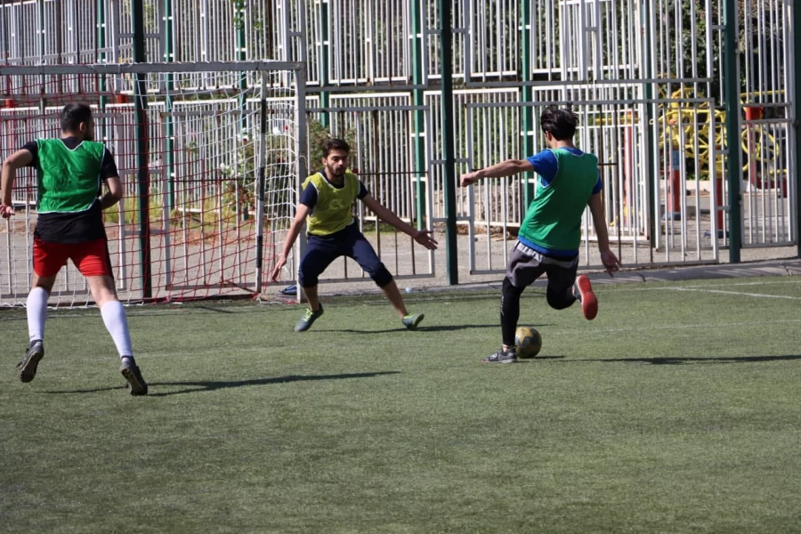 لیگ داغ فوتبال مرکز شهدای مکه به مناسبت هفتۀ تربیت بدنی 21