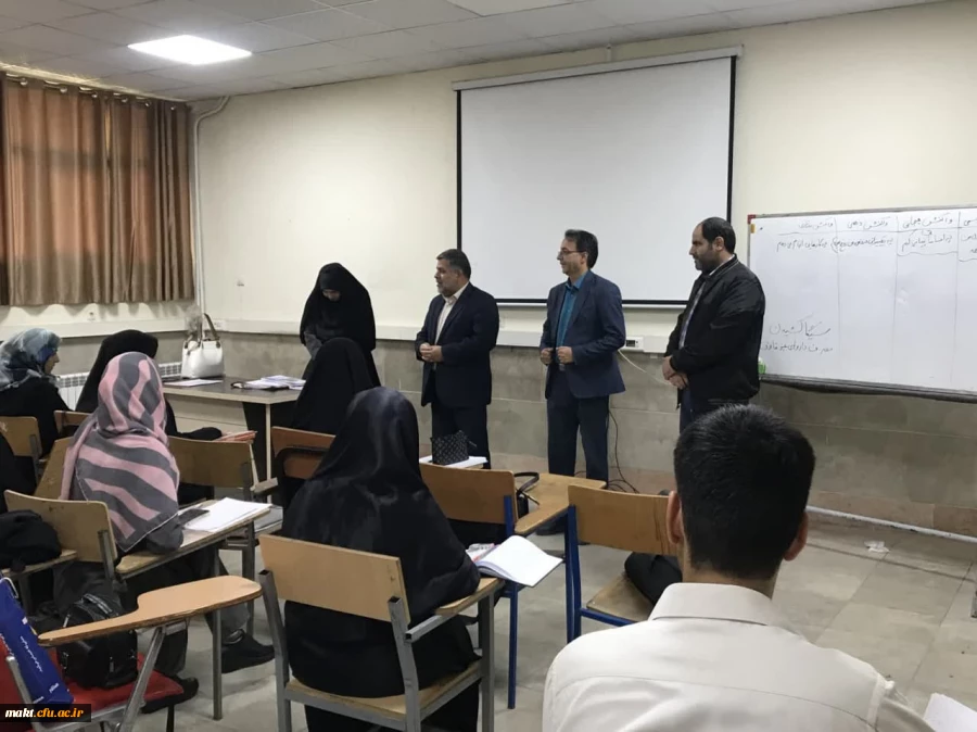 بازدید سرپرست مرکز آموزش عالی شهدای مکه از کلاس های توانمندسازی مهارت آموزان ماده 28 2