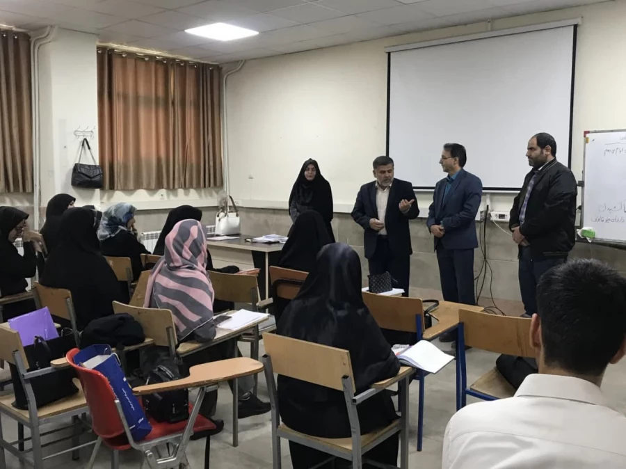 بازدید سرپرست مرکز آموزش عالی شهدای مکه از کلاس های توانمندسازی مهارت آموزان ماده 28 3