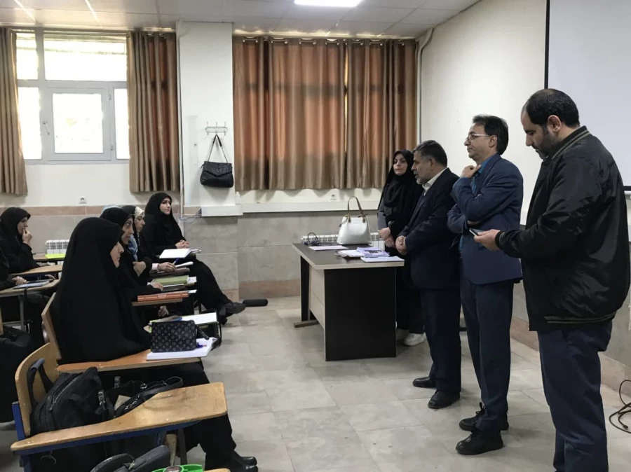 بازدید سرپرست مرکز آموزش عالی شهدای مکه از کلاس های توانمندسازی مهارت آموزان ماده 28 5