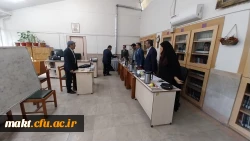 بازدید سرپرست مرکز آموزش عالی شهدای مکه از فرایند مصاحبۀ متقاضیان شناسۀ تدریس 2