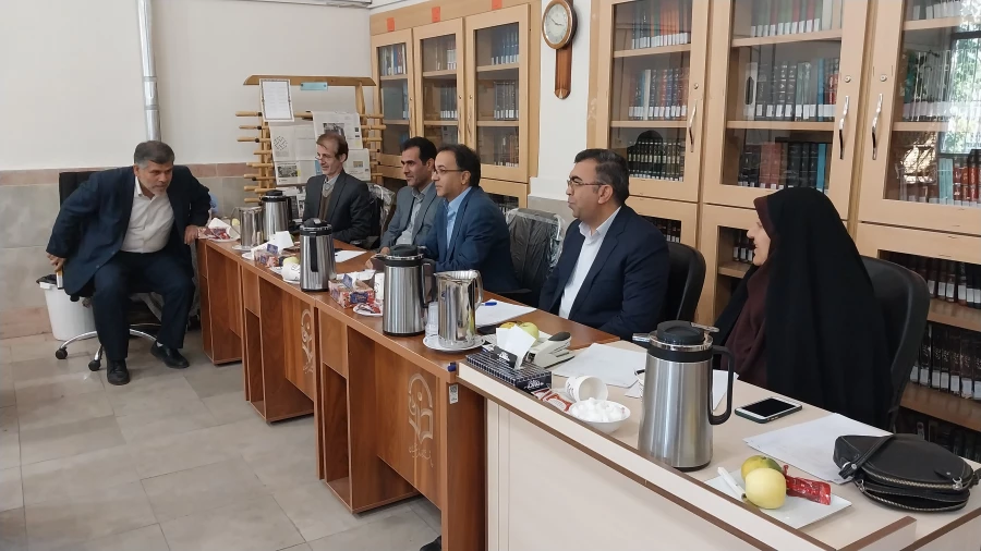 بازدید سرپرست مرکز آموزش عالی شهدای مکه از فرایند مصاحبۀ متقاضیان شناسۀ تدریس 3