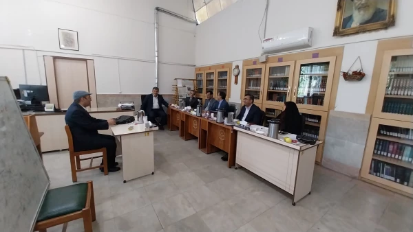 بازدید سرپرست مرکز آموزش عالی شهدای مکه از فرایند مصاحبۀ متقاضیان شناسۀ تدریس 4
