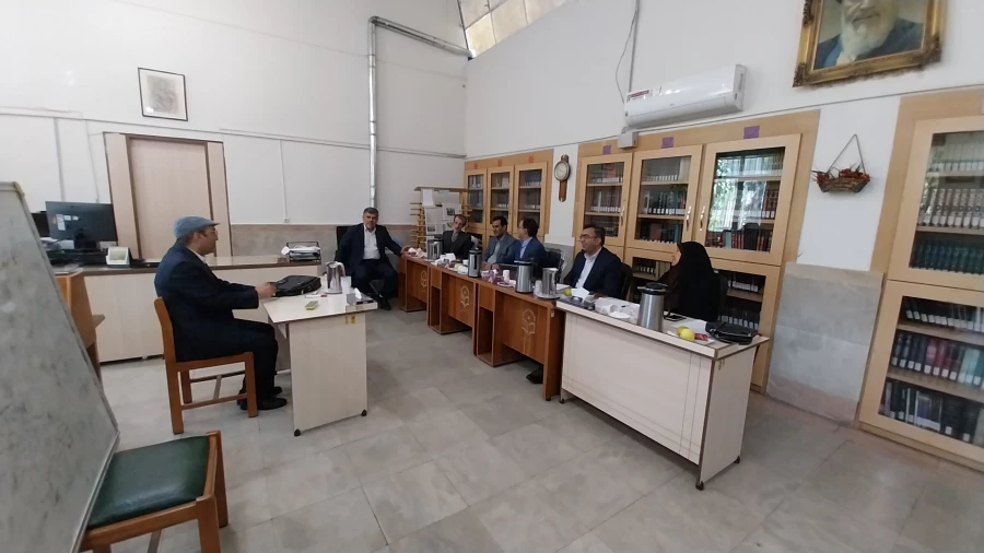 بازدید سرپرست مرکز آموزش عالی شهدای مکه از فرایند مصاحبۀ متقاضیان شناسۀ تدریس 4