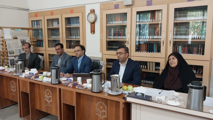 بازدید سرپرست مرکز آموزش عالی شهدای مکه از فرایند مصاحبۀ متقاضیان شناسۀ تدریس 5