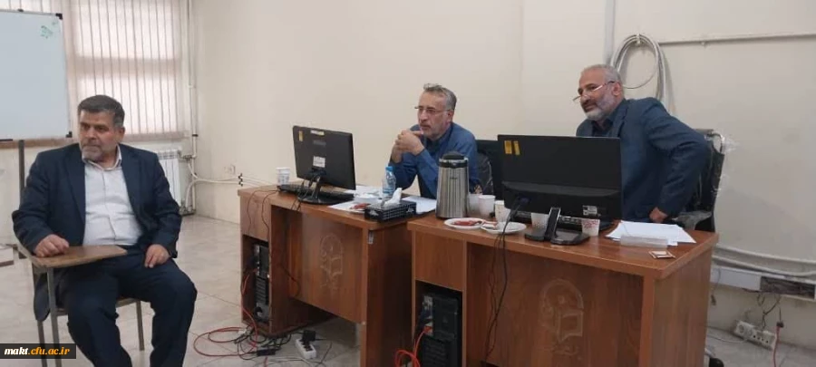 بازدید سرپرست مرکز آموزش عالی شهدای مکه از کانون های مصاحبه کد 11 3