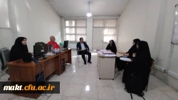 بازدید سرپرست مرکز آموزش عالی شهدای مکه از کانون های مصاحبه کد 11 5