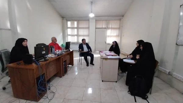 بازدید سرپرست مرکز آموزش عالی شهدای مکه از کانون های مصاحبه کد 11 5