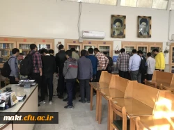 برگزاری نمایشگاه کتاب در کتاب خانه مرکز شهدای مکه  7