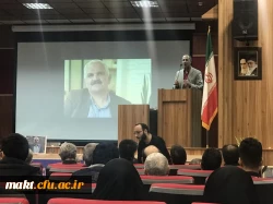 برگزاری مراسم در گذشت جناب آقای دکترعلی محمد صابری در سالن زکریا رازی مرکزآموزش عالی شهدای مکه 2