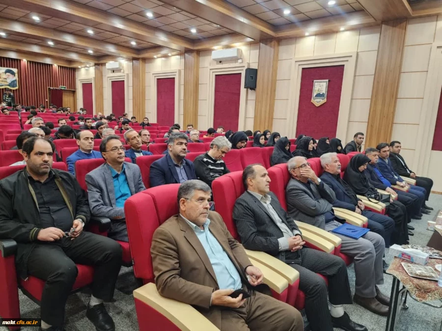 برگزاری مراسم در گذشت جناب آقای دکترعلی محمد صابری در سالن زکریا رازی مرکزآموزش عالی شهدای مکه 14