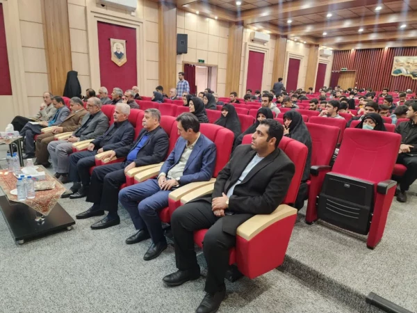 برگزاری مراسم در گذشت جناب آقای دکترعلی محمد صابری در سالن زکریا رازی مرکزآموزش عالی شهدای مکه 5