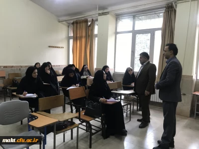 آزمون پایانی پودمان اول مهارت آموزان رشته آموزش  ابتدایی ( ماده 28 )                                 

برگزاری دوره مهارت آموزی و داوطلبین مهارت آموزی درمرکزآموزش عالی شهدای مکه     