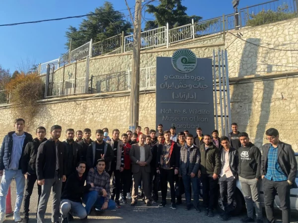 برگزاری بازدید علمی اردو موزه تاریخ طبیعی دارآباد،دانشجویان انجمن علمی آموزش جغرافیا مرکز آموزش عالی شهدای مکه             2