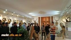 برگزاری بازدید علمی اردو موزه تاریخ طبیعی دارآباد،دانشجویان انجمن علمی آموزش جغرافیا مرکز آموزش عالی شهدای مکه             5