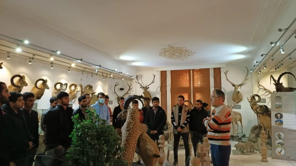 برگزاری بازدید علمی اردو موزه تاریخ طبیعی دارآباد،دانشجویان انجمن علمی آموزش جغرافیا مرکز آموزش عالی شهدای مکه             5