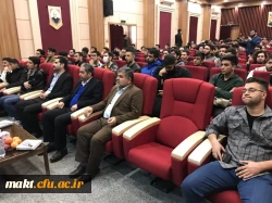 برگزاری جلسه توجیهی برای دانشجو معلمان با حضور رئیس محترم هسته گزینش در مرکز آموزش عالی شهدای مکه 5