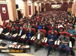 برگزاری جلسه توجیهی برای دانشجو معلمان با حضور رئیس محترم هسته گزینش در مرکز آموزش عالی شهدای مکه 6