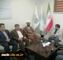 برگزاری جلسه ی مشترک رئیس مرکز آموزش عالی شهدای مکه با مسئولین باغ موزه قصر 7