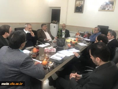 جلسه مدیر گروه معارف اسلامی با مدیر گروه های مرکز آموزش عالی شهدای مکه