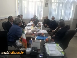 جلسه مدیر گروه معارف اسلامی با مدیر گروه های مرکز آموزش عالی شهدای مکه 3