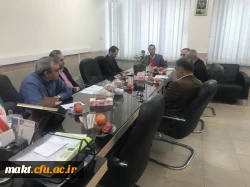 جلسه مدیر گروه معارف اسلامی با مدیر گروه های مرکز آموزش عالی شهدای مکه 4