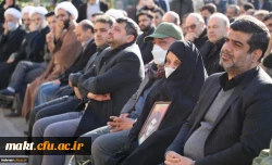 مراسم تشییع و تدفین شهید گمنام در مرکز آموزش عالی شهید باهنر تهران 7