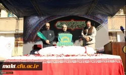 مراسم تشییع و تدفین شهید گمنام در مرکز آموزش عالی شهید باهنر تهران 11